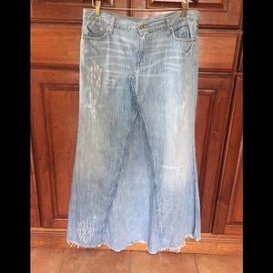 Vintage Jean Skirt RL 1969